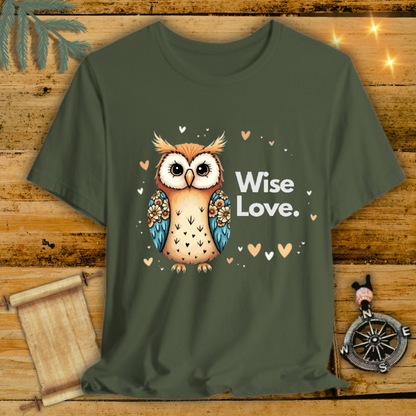 Wise Love Owl T-Shirt