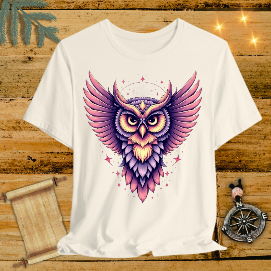 Spiritual Yoga Owl T-Shirt