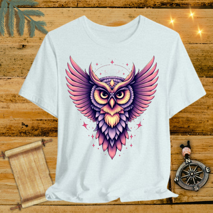 Spiritual Yoga Owl T-Shirt