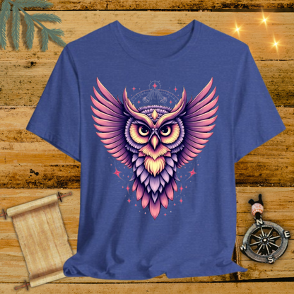 Spiritual Yoga Owl T-Shirt