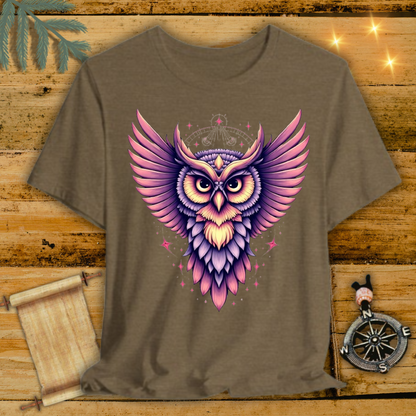 Spiritual Yoga Owl T-Shirt