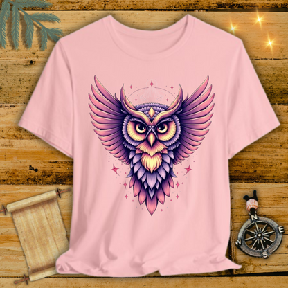 Spiritual Yoga Owl T-Shirt