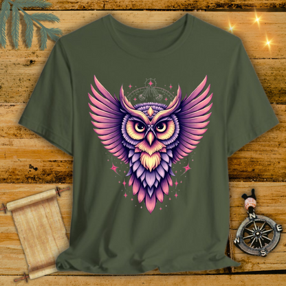 Spiritual Yoga Owl T-Shirt