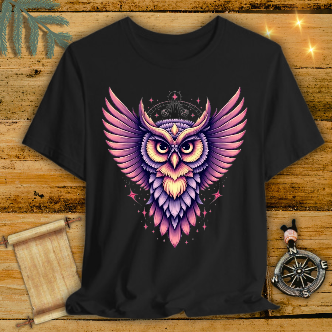 Spiritual Yoga Owl T-Shirt