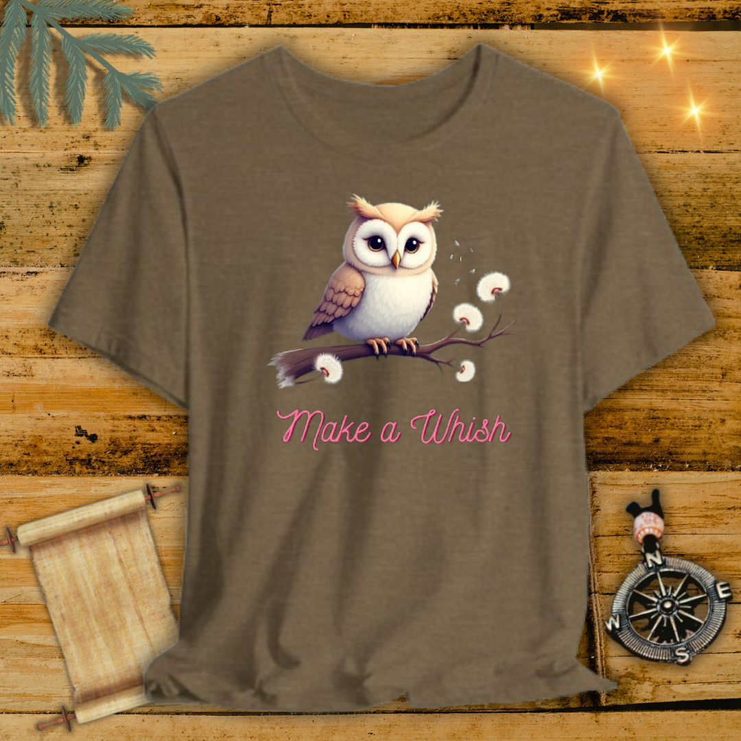 Make a Wish Owl T-Shirt