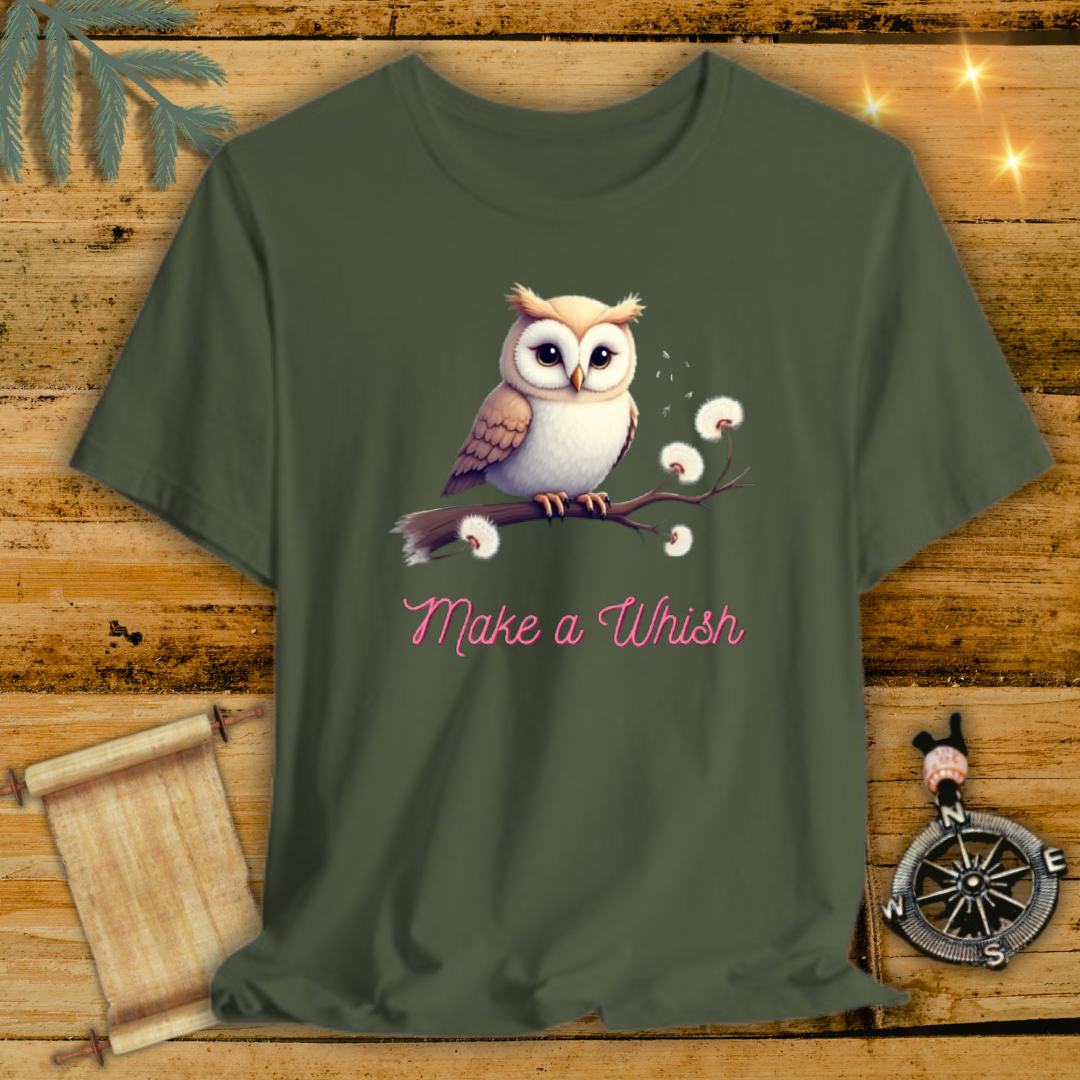 Make a Wish Owl T-Shirt