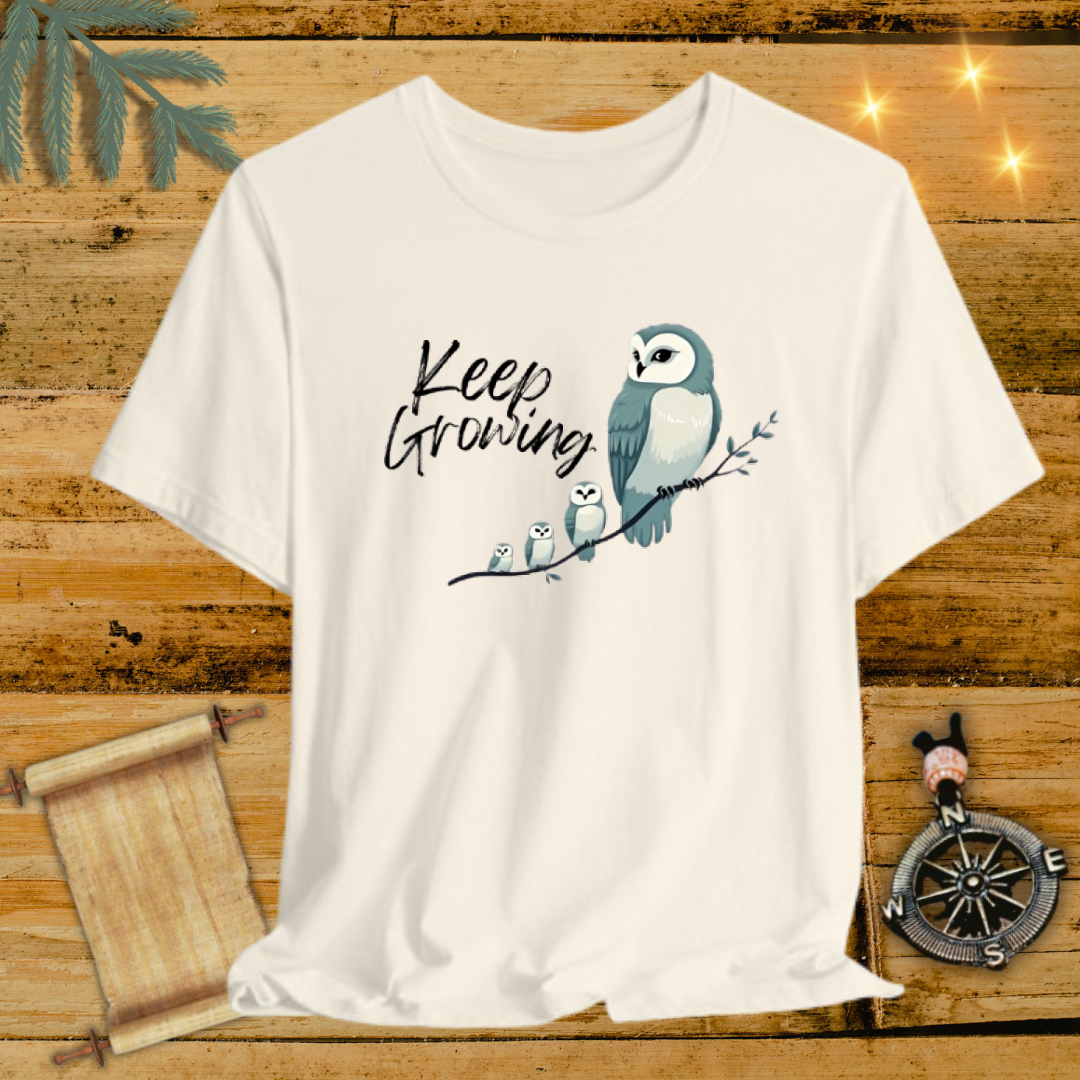 Keep Growing Owl T-Shirt