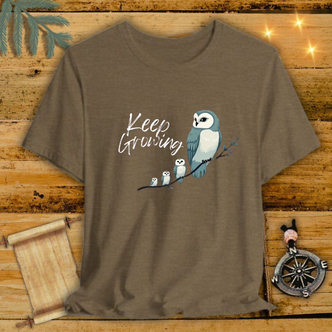 Keep Growing Owl T-Shirt