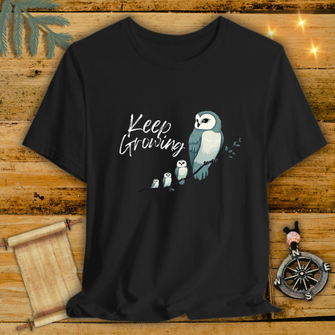 Keep Growing Owl T-Shirt