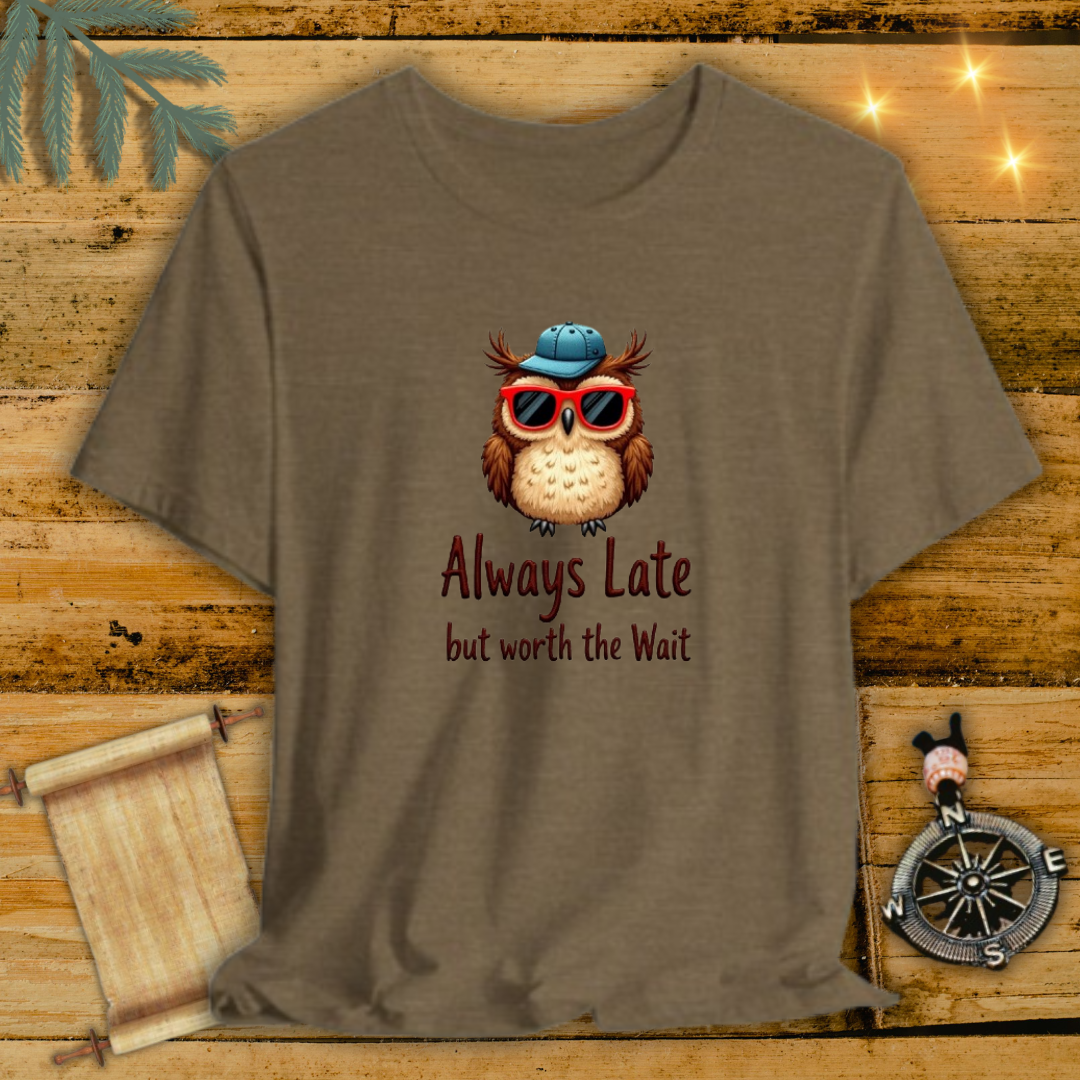 Wait for Me Owl T-Shirt