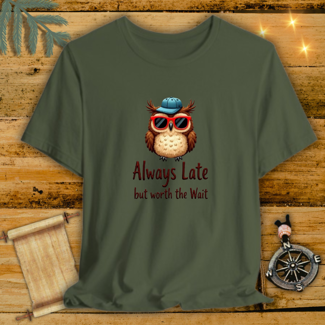 Wait for Me Owl T-Shirt