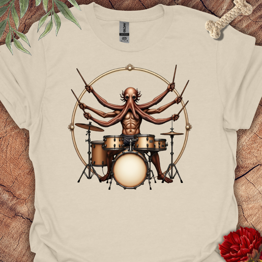 Octopus Drummer Tee