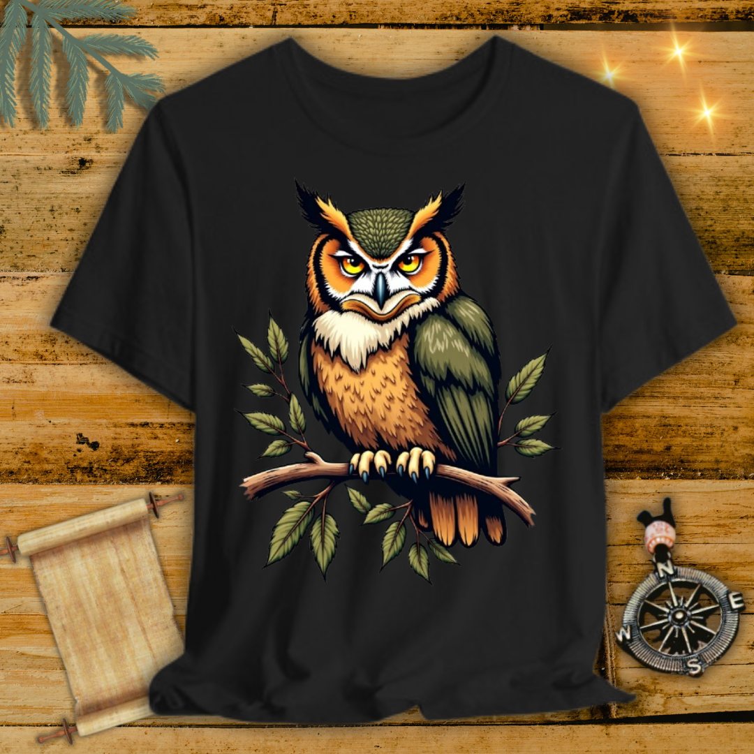 Starry Soul Owl T-Shirt