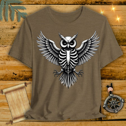 Skeletal Owl T-Shirt