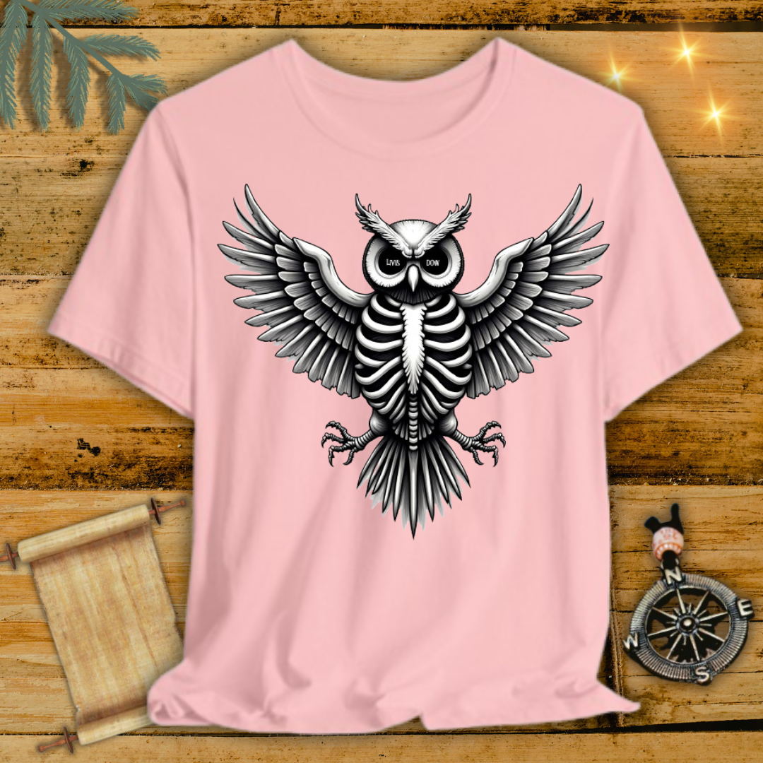 Skeletal Owl T-Shirt