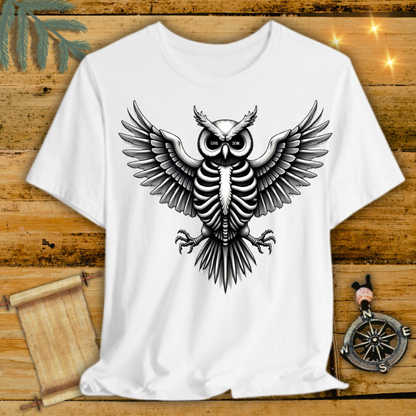 Skeletal Owl T-Shirt