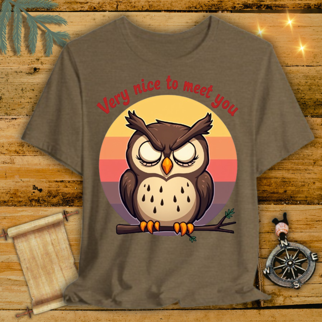 Owl Wornout T-Shirt