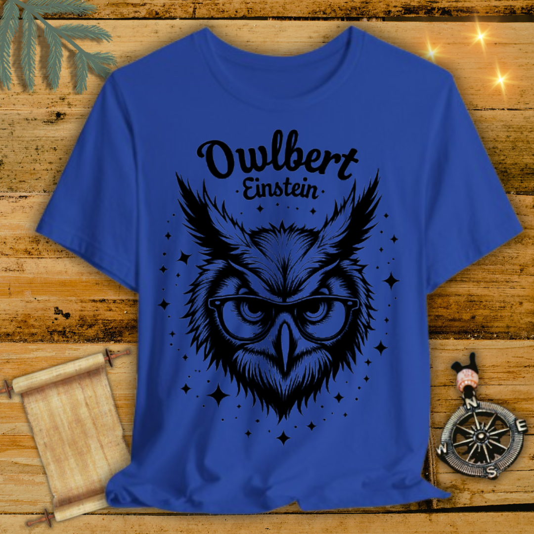 Owlbert Einstein T-Shirt