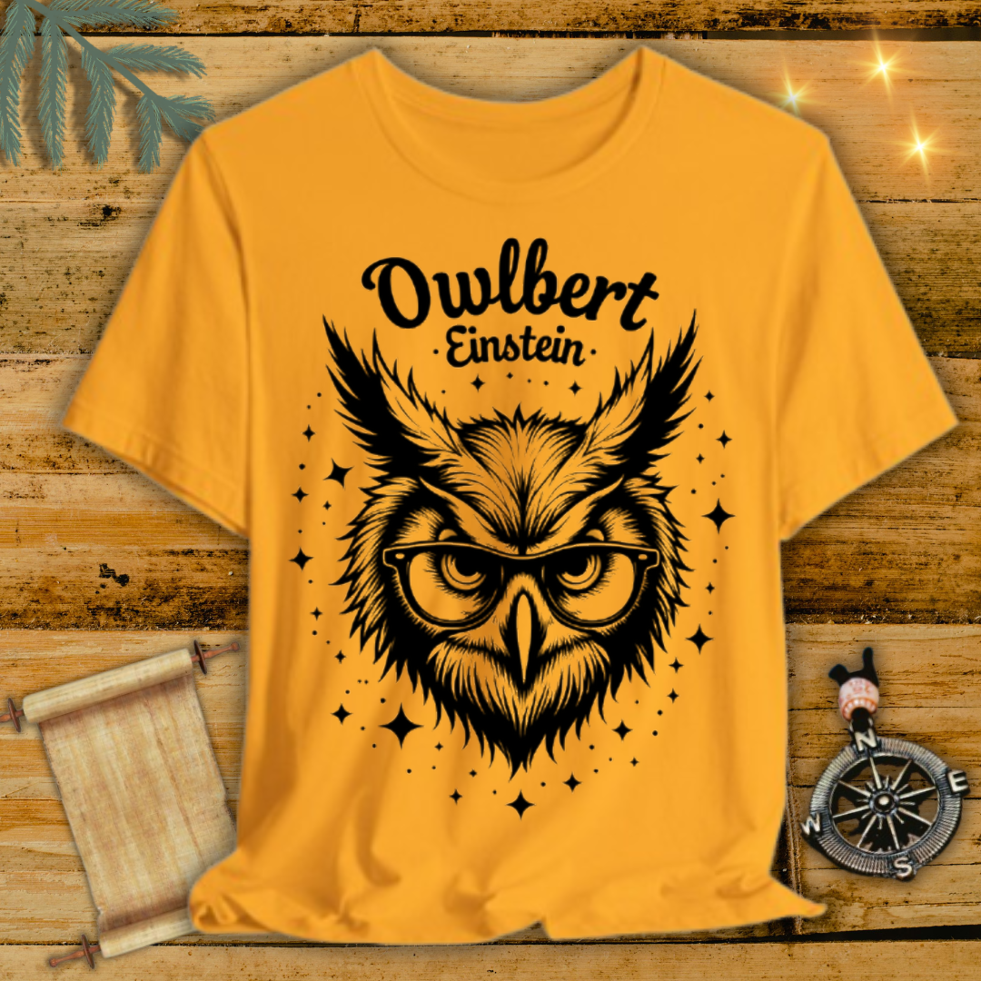 Owlbert Einstein T-Shirt