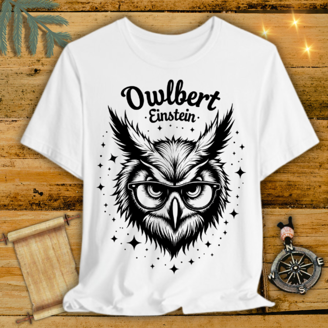 Owlbert Einstein T-Shirt