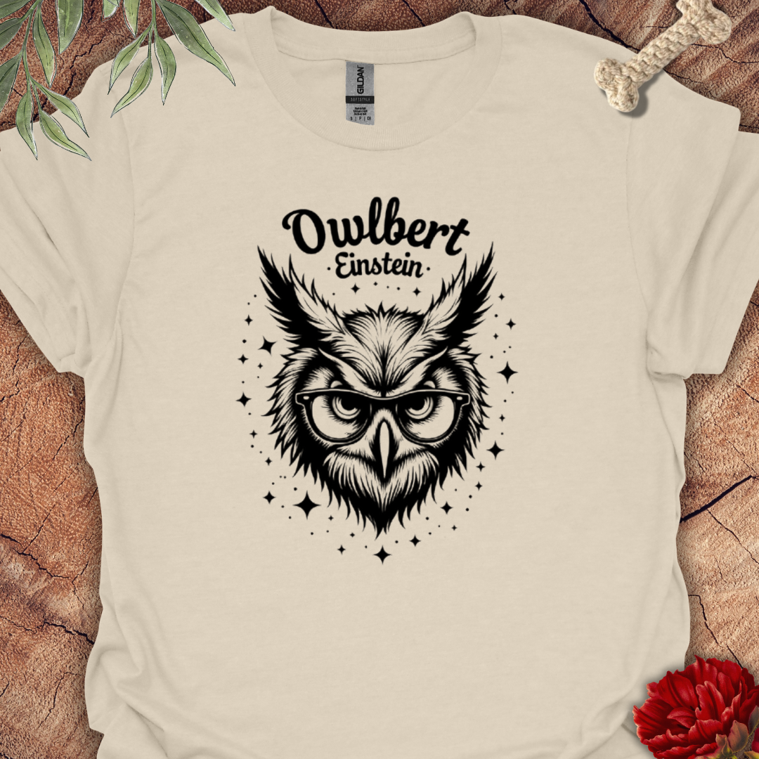 Owlbert Einstein Tee