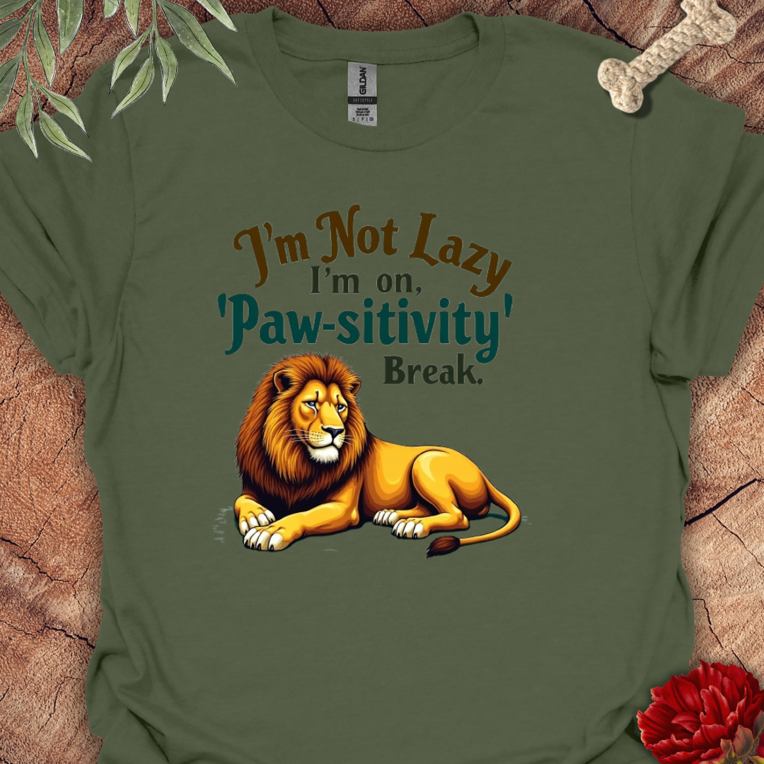 Paw-sitivity Lion Tee