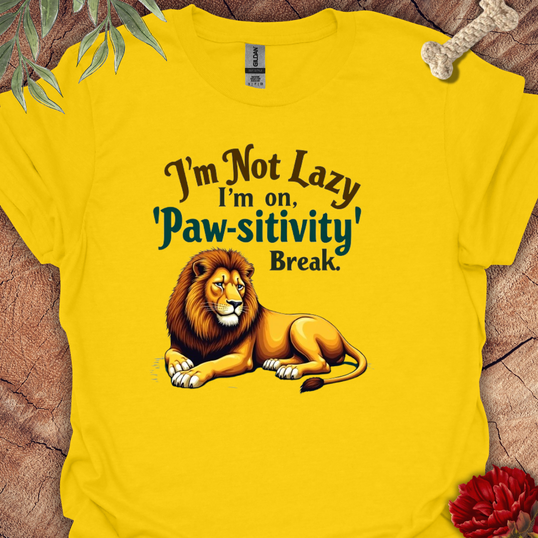 Paw-sitivity Lion Tee