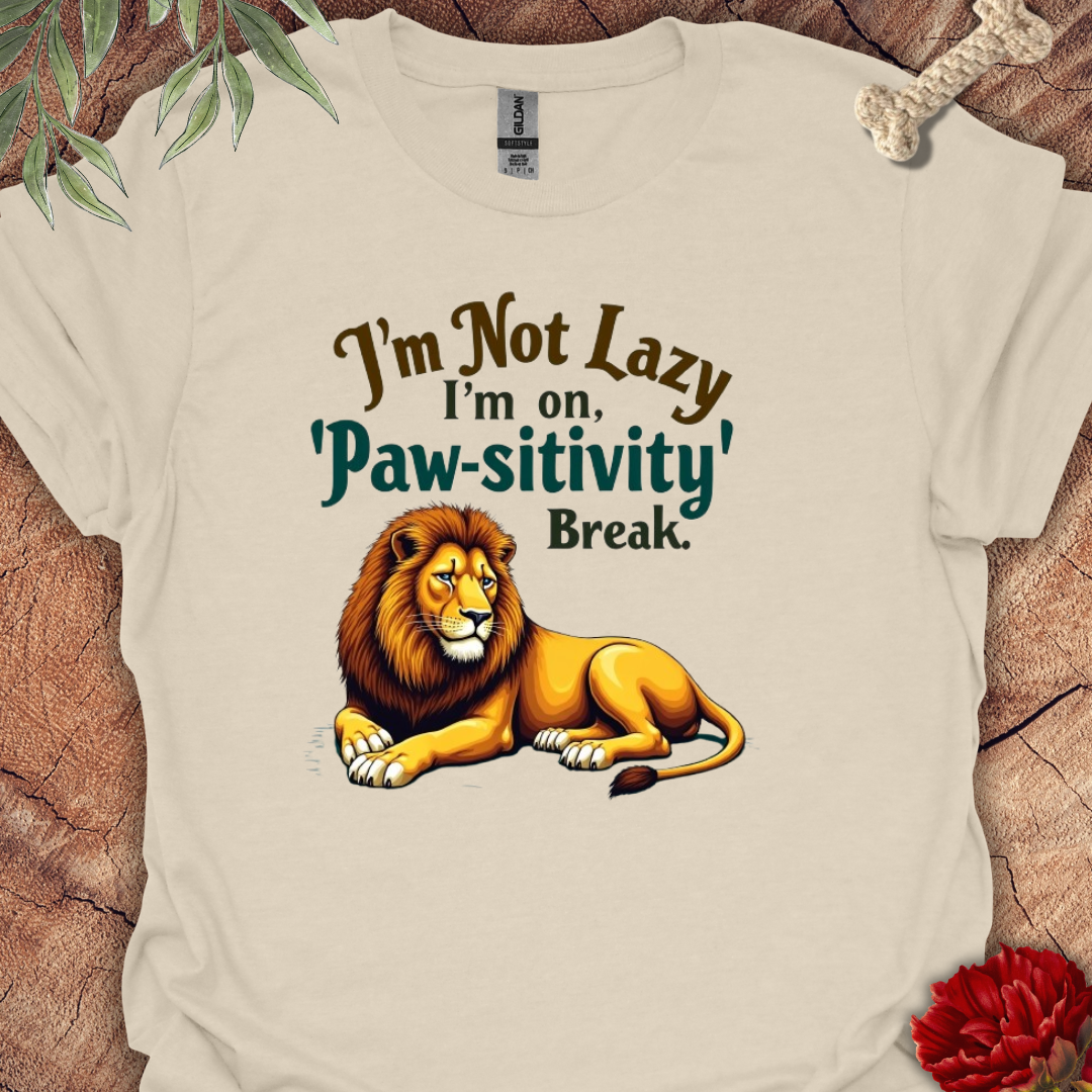 Paw-sitivity Lion Tee