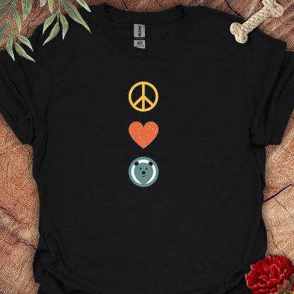 Peace, Love, Bear Tee