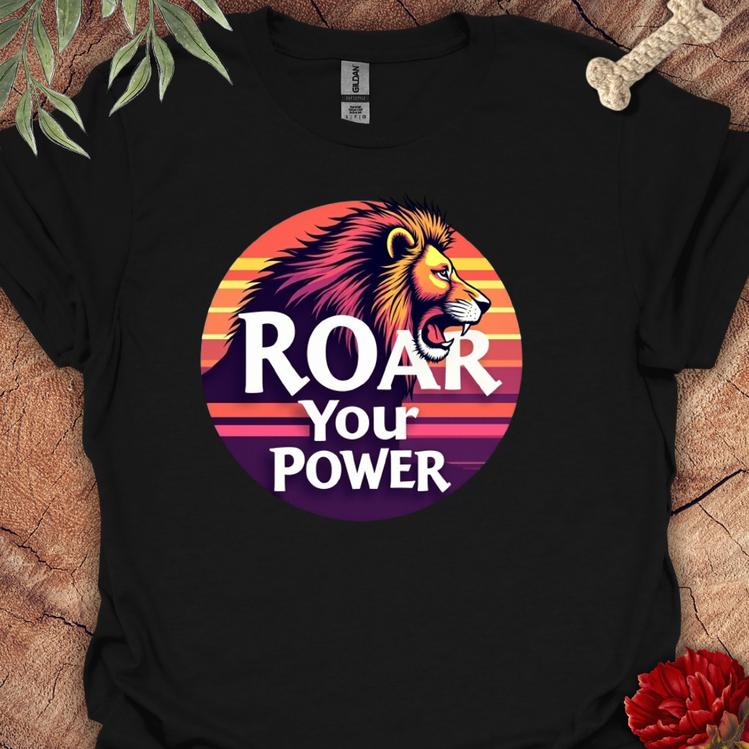 Roar Your Power Lion Tee