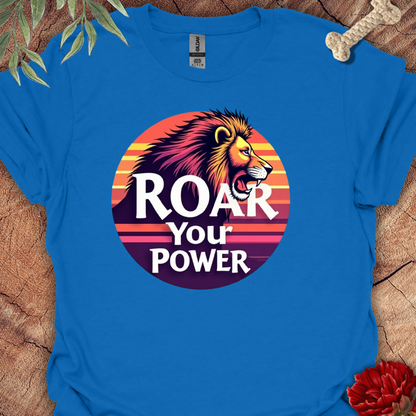 Roar Your Power Lion Tee