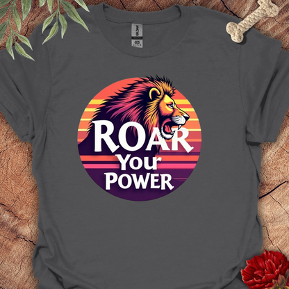 Roar Your Power Lion Tee