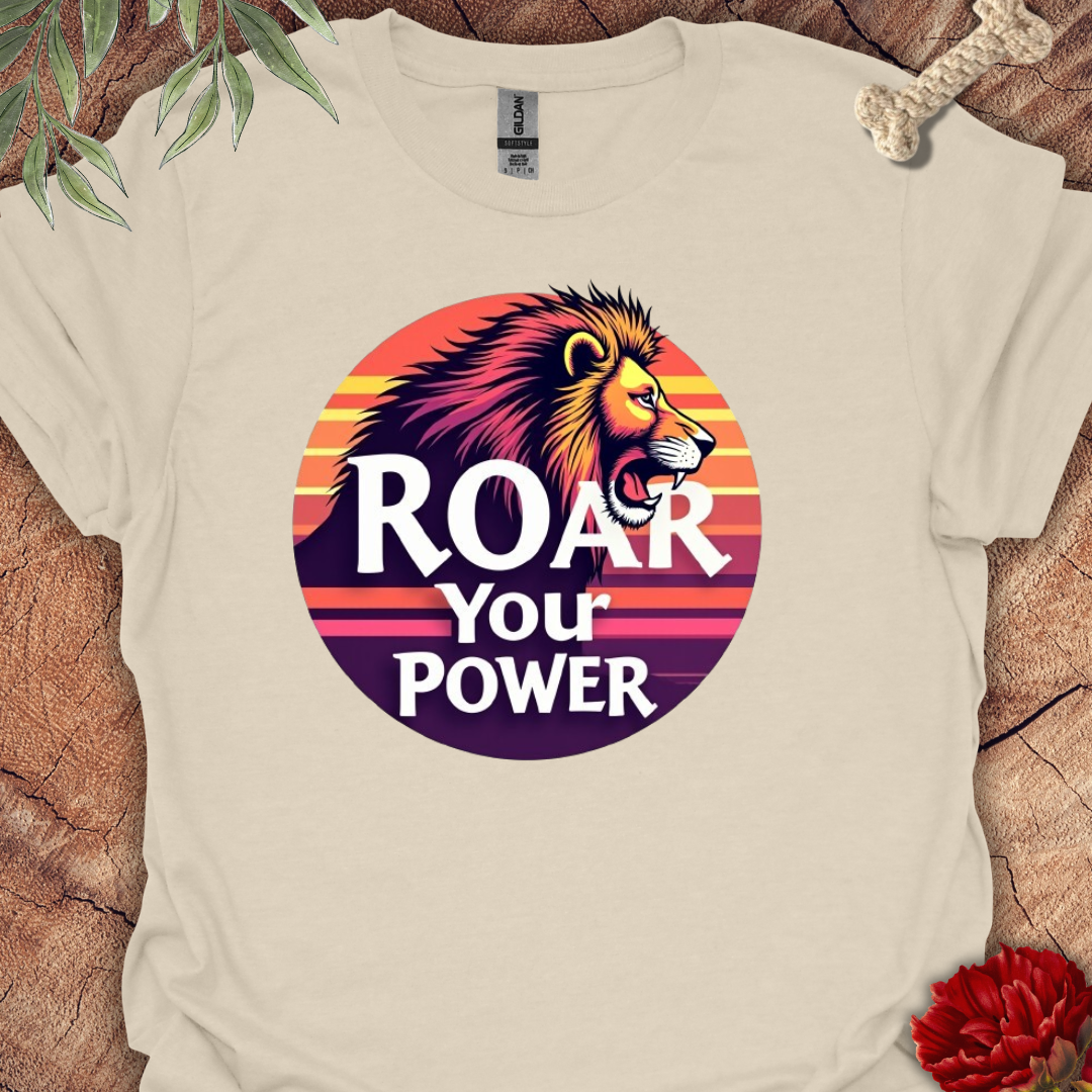 Roar Your Power Lion Tee