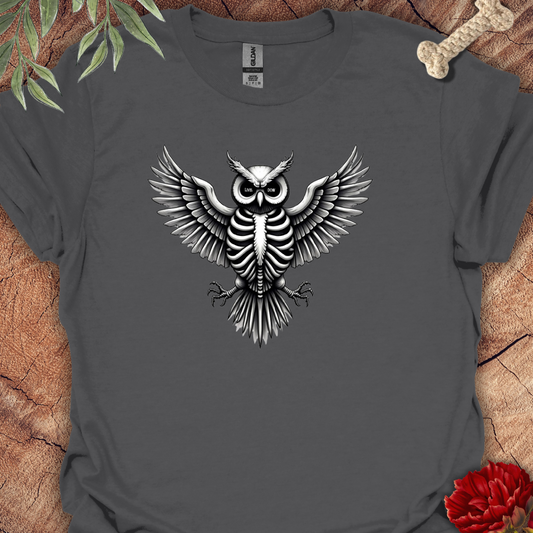 Skeletal Owl Tee