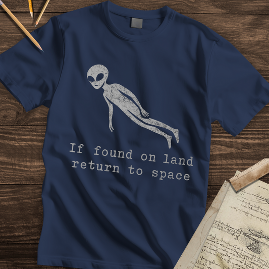 Space Bound Alien T-shirt