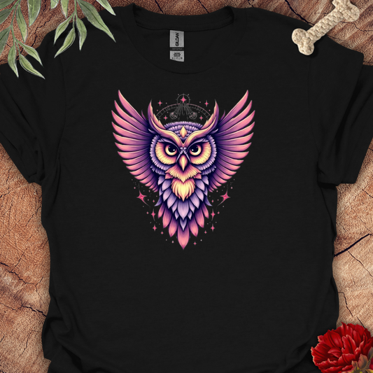 Spiritual Yoga Owl Tee