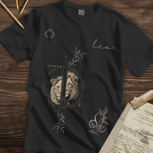 Split Leo: Power of Will Tee