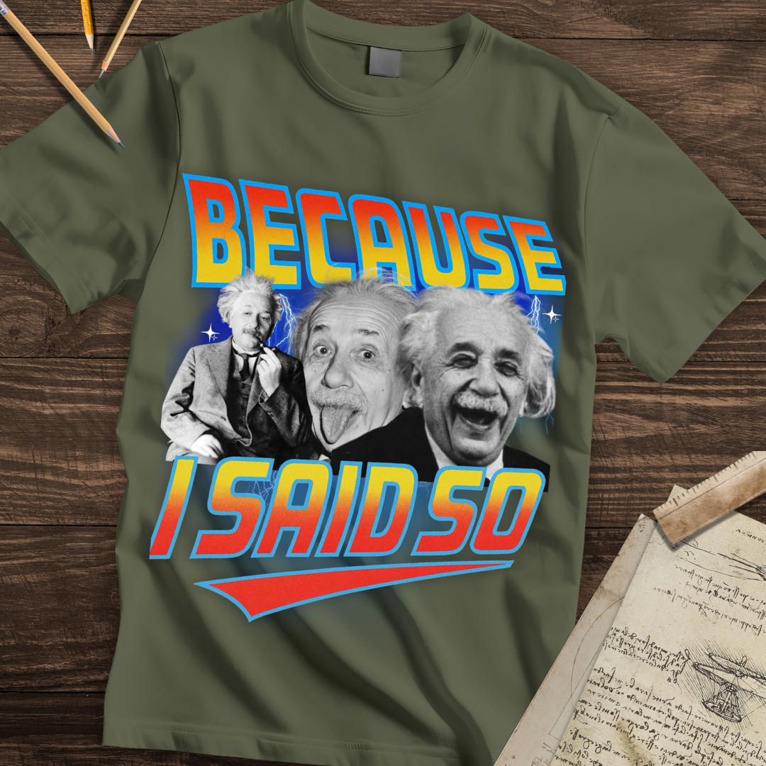 The Einstein Mandate Y2k T-shirt