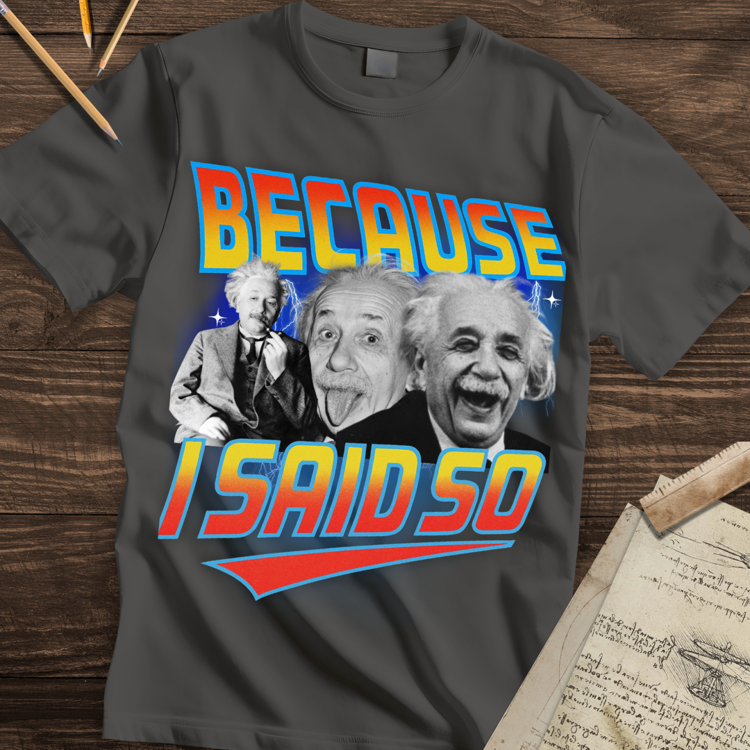 The Einstein Mandate Y2k T-shirt