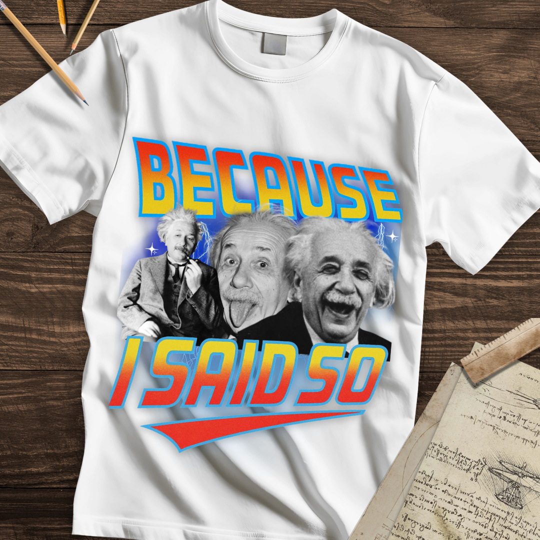 The Einstein Mandate Y2k T-shirt