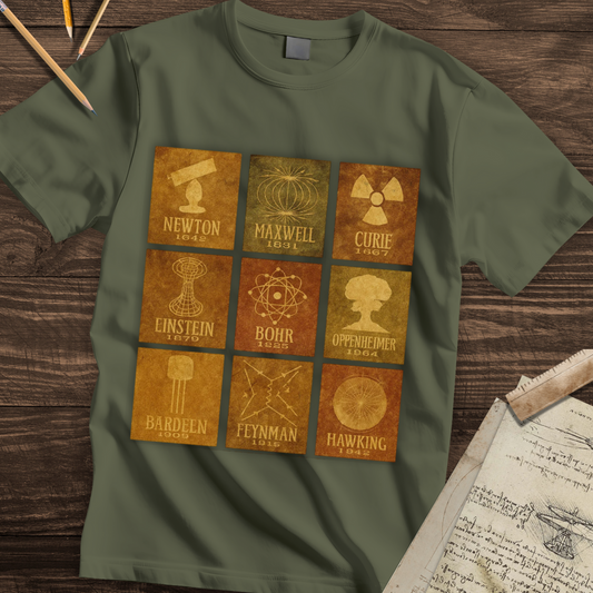 The Pantheon of Physics T-shirt