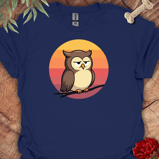 Unamused Owl Tee