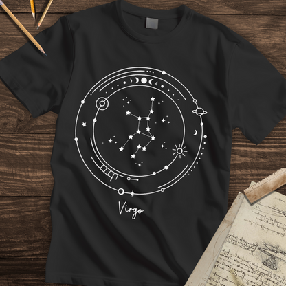 Virgo Constellation Orb Tee