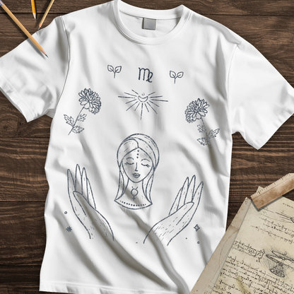 Virgo's Gentle Embrace Tee
