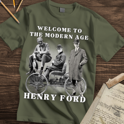 WELCOME TO THE MODERN AGE Y2k T-shirt