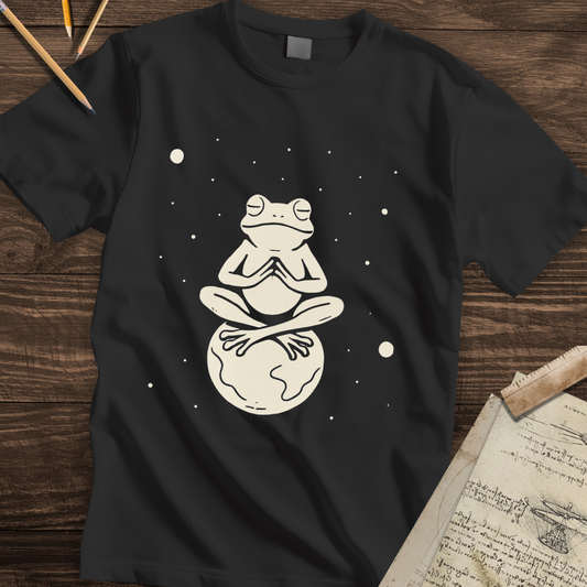 Zen Frog on the World T-shirt